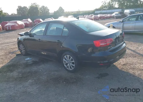 2015 Volkswagen Jetta 1.8T Se из США, поврежденный, VIN 3VWD17AJ3FM342141